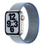 Dây đồng hồ thay thế nylon một vòng, kích thước: S 135mm cho Apple Watch Series 6 & SE & 5 & 4 40mm / 3 & 2 & 1 38mm, S 135mm 40mm / 38mm