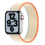 Dây đồng hồ thay thế nylon một vòng, kích thước: S 135mm cho Apple Watch Series 6 & SE & 5 & 4 40mm / 3 & 2 & 1 38mm, S 135mm 40mm / 38mm