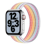 Dây đồng hồ thay thế nylon một vòng, kích thước: S 135mm cho Apple Watch Series 6 & SE & 5 & 4 40mm / 3 & 2 & 1 38mm, S 135mm 40mm / 38mm