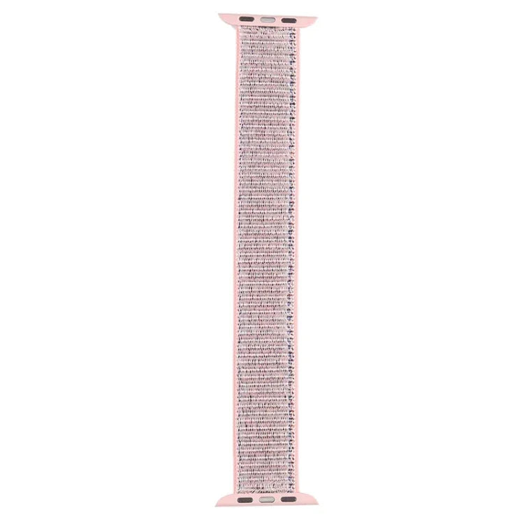 Dây đồng hồ thay thế nylon một vòng, kích thước: S 135mm cho Apple Watch Series 6 & SE & 5 & 4 40mm / 3 & 2 & 1 38mm, S 135mm 40mm / 38mm