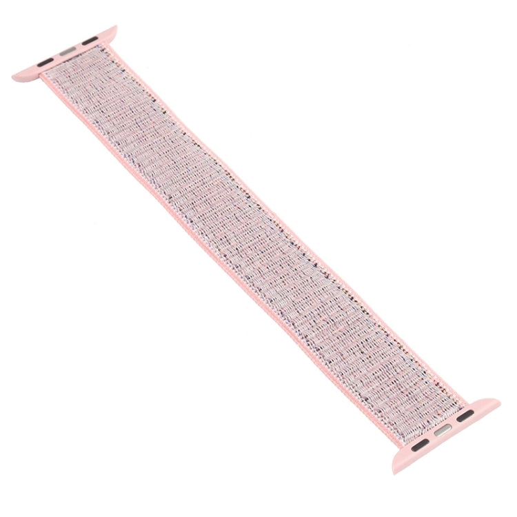 Dây đồng hồ thay thế nylon một vòng, kích thước: S 135mm cho Apple Watch Series 6 & SE & 5 & 4 40mm / 3 & 2 & 1 38mm, S 135mm 40mm / 38mm