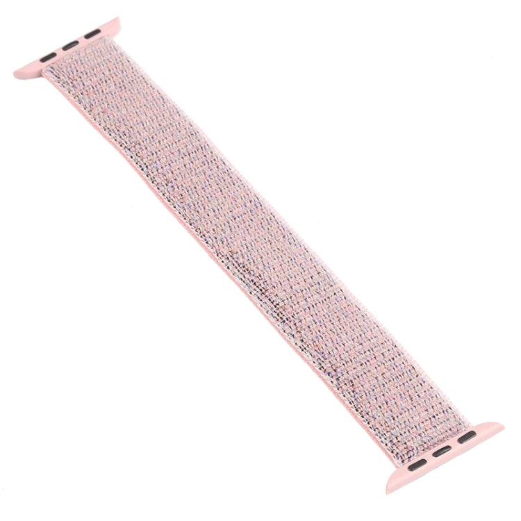Dây đồng hồ thay thế nylon một vòng, kích thước: S 135mm cho Apple Watch Series 6 & SE & 5 & 4 40mm / 3 & 2 & 1 38mm, S 135mm 40mm / 38mm