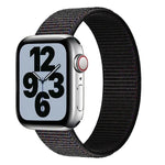 Dây đồng hồ thay thế nylon một vòng, kích thước: L 165mm cho Apple Watch Series 6 & SE & 5 & 4 44mm / 3 & 2 & 1 42mm, L 165mm 44mm / 42mm