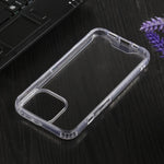 Four-corner Shockproof Transparent TPU + PC Protective Case, For iPhone 13 mini, For iPhone 13, For iPhone 13 Pro, For iPhone 13 Pro Max