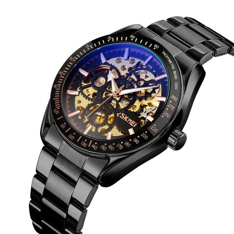 SKMEI 9194 Men Mechanical Gear Dial Automatic Mechanical Watch