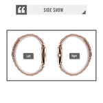 Đồng hồ quartz dây kim loại mặt số La Mã đơn giản SKMEI 9198 đôi nam nữ