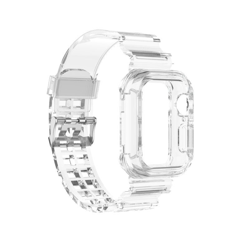 Dây đeo đồng hồ silicone tích hợp thay thế cho Apple Watch Series, 7 41mm / 6 & SE & 5 & 4 40mm / 3 & 2 & 1 38mm, 7 45mm / 6 & SE & 5 & 4 44mm / 3 & 2 & 1 42mm