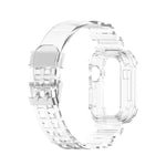 Dây đeo đồng hồ silicone tích hợp thay thế cho Apple Watch Series, 7 41mm / 6 & SE & 5 & 4 40mm / 3 & 2 & 1 38mm, 7 45mm / 6 & SE & 5 & 4 44mm / 3 & 2 & 1 42mm