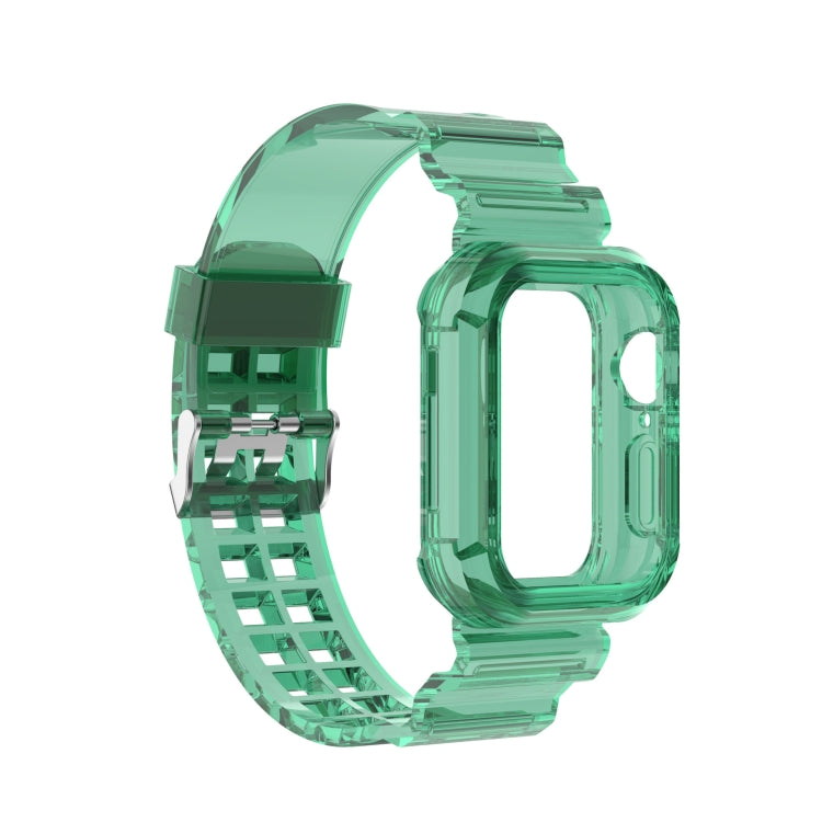 Dây đeo đồng hồ silicone tích hợp thay thế cho Apple Watch Series, 7 41mm / 6 & SE & 5 & 4 40mm / 3 & 2 & 1 38mm, 7 45mm / 6 & SE & 5 & 4 44mm / 3 & 2 & 1 42mm
