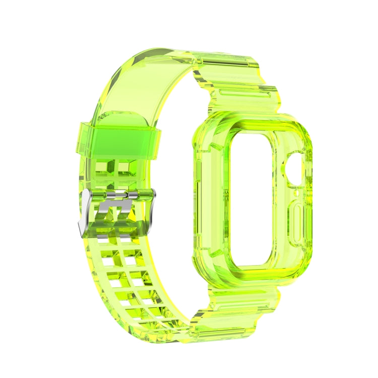 Dây đeo đồng hồ silicone tích hợp thay thế cho Apple Watch Series, 7 41mm / 6 & SE & 5 & 4 40mm / 3 & 2 & 1 38mm, 7 45mm / 6 & SE & 5 & 4 44mm / 3 & 2 & 1 42mm