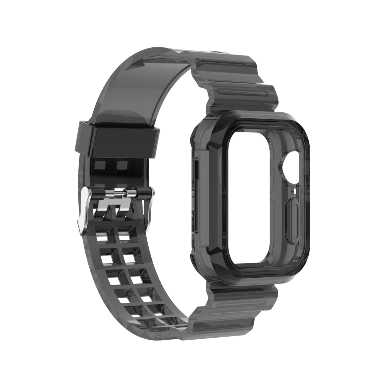 Dây đeo đồng hồ silicone tích hợp thay thế cho Apple Watch Series, 7 41mm / 6 & SE & 5 & 4 40mm / 3 & 2 & 1 38mm, 7 45mm / 6 & SE & 5 & 4 44mm / 3 & 2 & 1 42mm