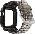 Dây ốp TPU tích hợp chuyển màu cho Apple Watch Series 9 / 8 / 7 45mm / 6 / 5 / 4 / Watch SE 44mm / Watch 42mm, cho Apple Watch Series 9 / 8 / 7 45mm / 6 / 5 / 4 / Watch SE 44mm / Watch 42mm