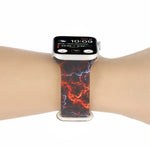 Dây đồng hồ thay thế in 8 khóa cho Apple Watch Series, 7 45mm / 6 & SE & 5 & 4 44mm / 3 & 2 & 1 42mm, 7 41mm / 6 & SE & 5 & 4 40mm / 3 & 2 & 1 38mm