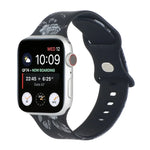 Dây đồng hồ thay thế in 8 khóa cho Apple Watch Series, 7 45mm / 6 & SE & 5 & 4 44mm / 3 & 2 & 1 42mm, 7 41mm / 6 & SE & 5 & 4 40mm / 3 & 2 & 1 38mm