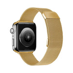 Dây đồng hồ thay thế đàn hồi từ tính Milanese hai đoạn cho Apple Watch Series, 7 45mm / 6 & SE & 5 & 4 44mm / 3 & 2 & 1 42mm, 7 41mm / 6 & SE & 5 & 4 40mm / 3 & 2 & 1 38mm