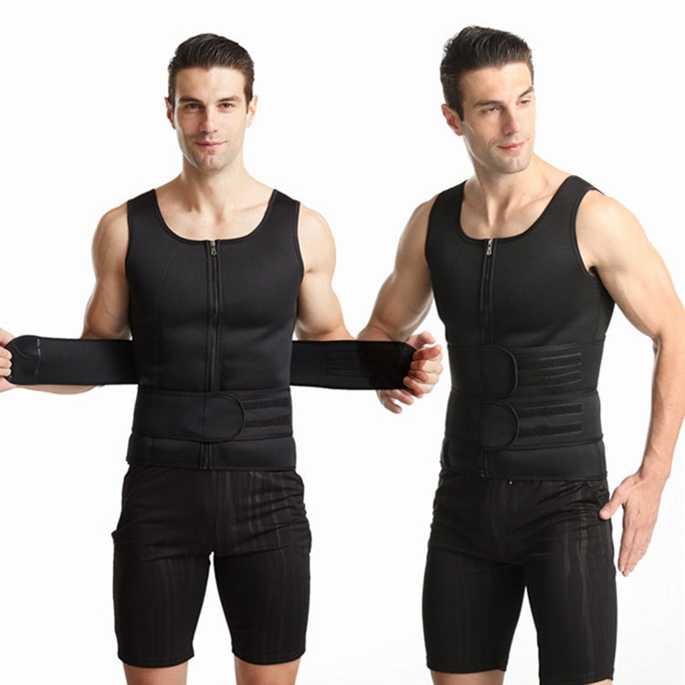 Áo Định Hình Thể Thao Nam Neoprene Corset Định Hình Eo, S, M, L, XL, XXL, XXXL