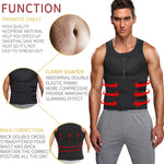 Áo Định Hình Thể Thao Nam Neoprene Corset Định Hình Eo, S, M, L, XL, XXL, XXXL