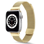 Dây đồng hồ thay thế Milan hai đoạn eo nhỏ cho Apple Watch Series, 7 45mm / 6 & SE & 5 & 4 44mm / 3 & 2 & 1 42mm, 7 41mm / 6 & SE & 5 & 4 40mm / 3 & 2 & 1 38mm