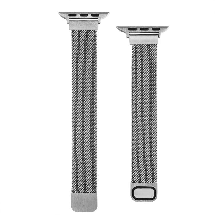 Dây đồng hồ thay thế Milan hai đoạn eo nhỏ cho Apple Watch Series, 7 45mm / 6 & SE & 5 & 4 44mm / 3 & 2 & 1 42mm, 7 41mm / 6 & SE & 5 & 4 40mm / 3 & 2 & 1 38mm