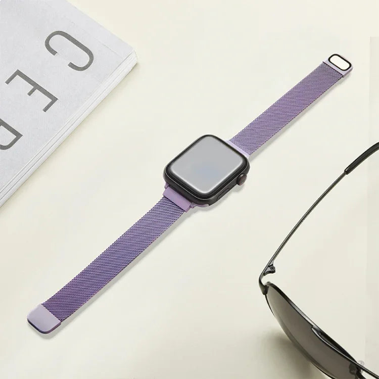 Dây đồng hồ thay thế Milan hai đoạn eo nhỏ cho Apple Watch Series, 7 45mm / 6 & SE & 5 & 4 44mm / 3 & 2 & 1 42mm, 7 41mm / 6 & SE & 5 & 4 40mm / 3 & 2 & 1 38mm