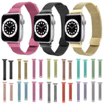 Dây đồng hồ thay thế Milan hai đoạn eo nhỏ cho Apple Watch Series, 7 45mm / 6 & SE & 5 & 4 44mm / 3 & 2 & 1 42mm, 7 41mm / 6 & SE & 5 & 4 40mm / 3 & 2 & 1 38mm