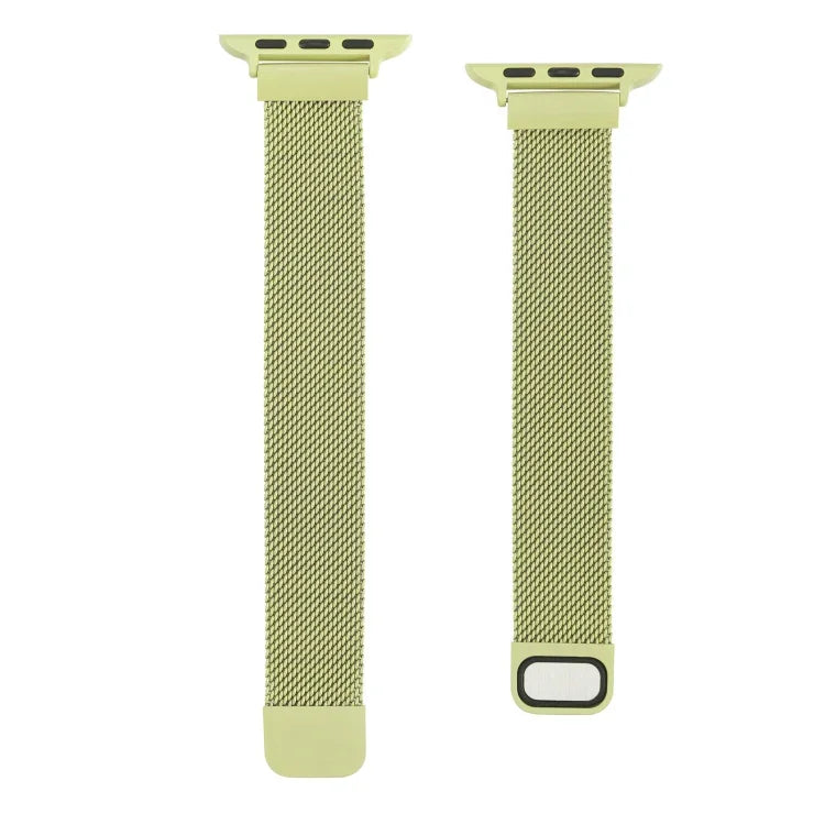 Dây đồng hồ thay thế Milan hai đoạn eo nhỏ cho Apple Watch Series, 7 45mm / 6 & SE & 5 & 4 44mm / 3 & 2 & 1 42mm, 7 41mm / 6 & SE & 5 & 4 40mm / 3 & 2 & 1 38mm