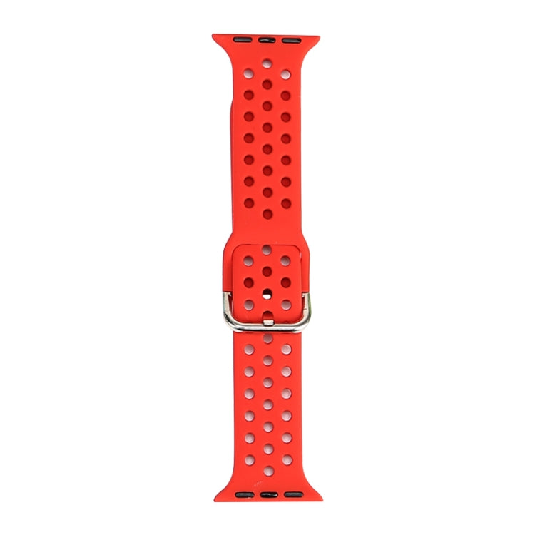 Dây đồng hồ thay thế silicone cho Apple Watch Series, 7 45mm / 6 & SE & 5 & 4 44mm / 3 & 2 & 1 42mm