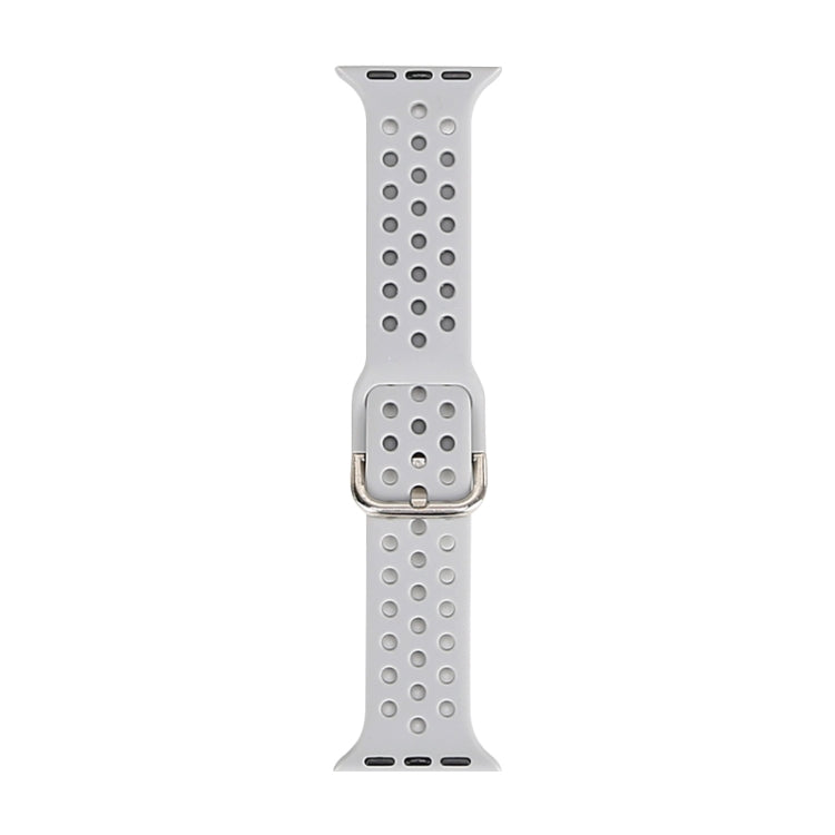 Dây đồng hồ thay thế silicone cho Apple Watch Series, 7 45mm / 6 & SE & 5 & 4 44mm / 3 & 2 & 1 42mm
