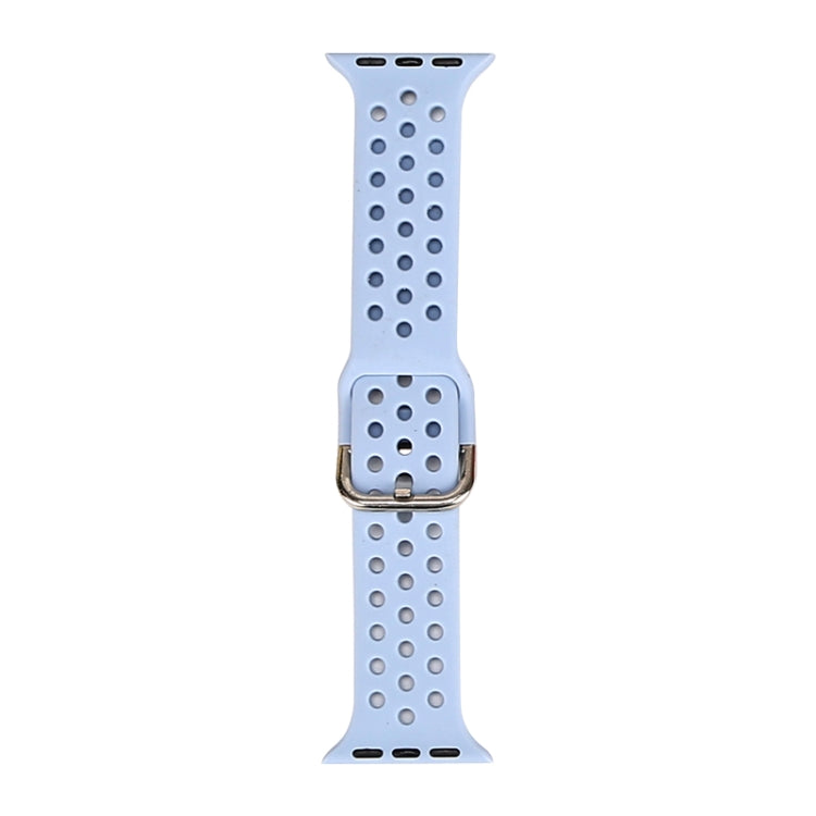 Dây đồng hồ thay thế silicone cho Apple Watch Series, 7 45mm / 6 & SE & 5 & 4 44mm / 3 & 2 & 1 42mm