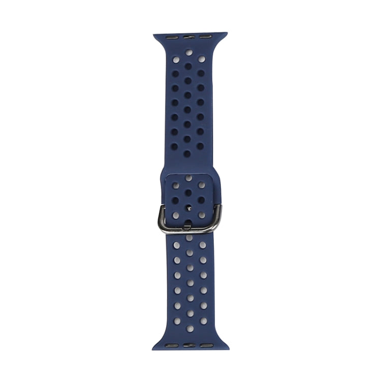 Dây đồng hồ thay thế silicone cho Apple Watch Series, 7 45mm / 6 & SE & 5 & 4 44mm / 3 & 2 & 1 42mm