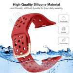 Dây đồng hồ thay thế silicone cho Apple Watch Series, 7 45mm / 6 & SE & 5 & 4 44mm / 3 & 2 & 1 42mm