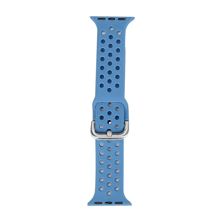 Dây đồng hồ silicone thay thế cho Apple Watch Series, 7 41mm / 6 & SE & 5 & 4 40mm / 3 & 2 & 1 38mm