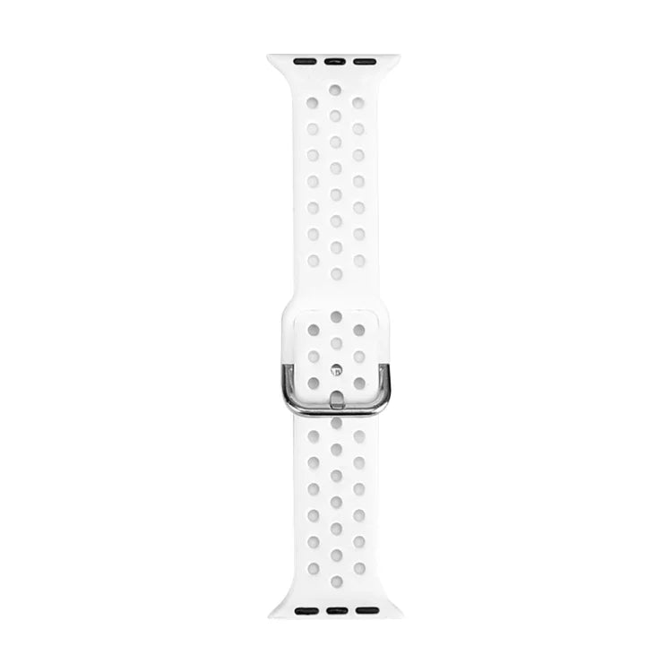 Dây đồng hồ silicone thay thế cho Apple Watch Series, 7 41mm / 6 & SE & 5 & 4 40mm / 3 & 2 & 1 38mm