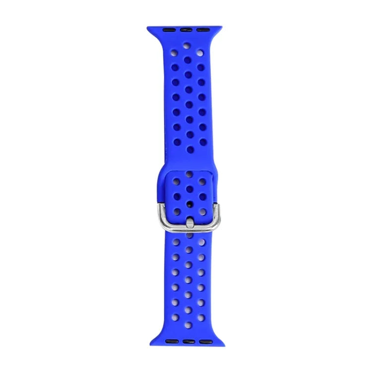 Dây đồng hồ silicone thay thế cho Apple Watch Series, 7 41mm / 6 & SE & 5 & 4 40mm / 3 & 2 & 1 38mm
