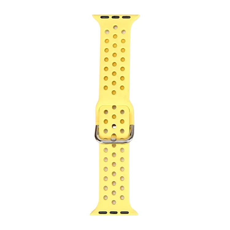 Dây đồng hồ silicone thay thế cho Apple Watch Series, 7 41mm / 6 & SE & 5 & 4 40mm / 3 & 2 & 1 38mm