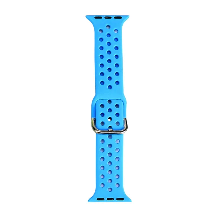 Dây đồng hồ silicone thay thế cho Apple Watch Series, 7 41mm / 6 & SE & 5 & 4 40mm / 3 & 2 & 1 38mm