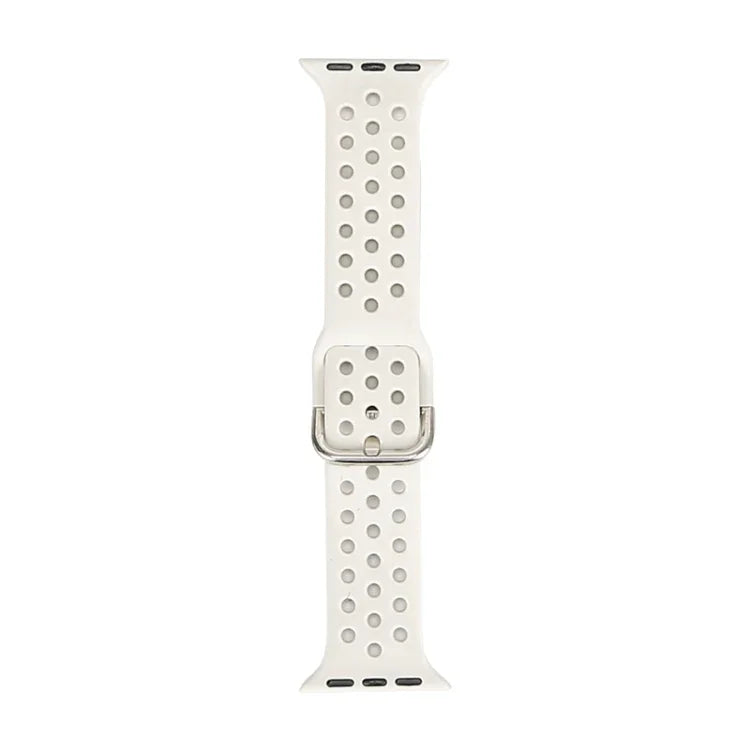 Dây đồng hồ silicone thay thế cho Apple Watch Series, 7 41mm / 6 & SE & 5 & 4 40mm / 3 & 2 & 1 38mm