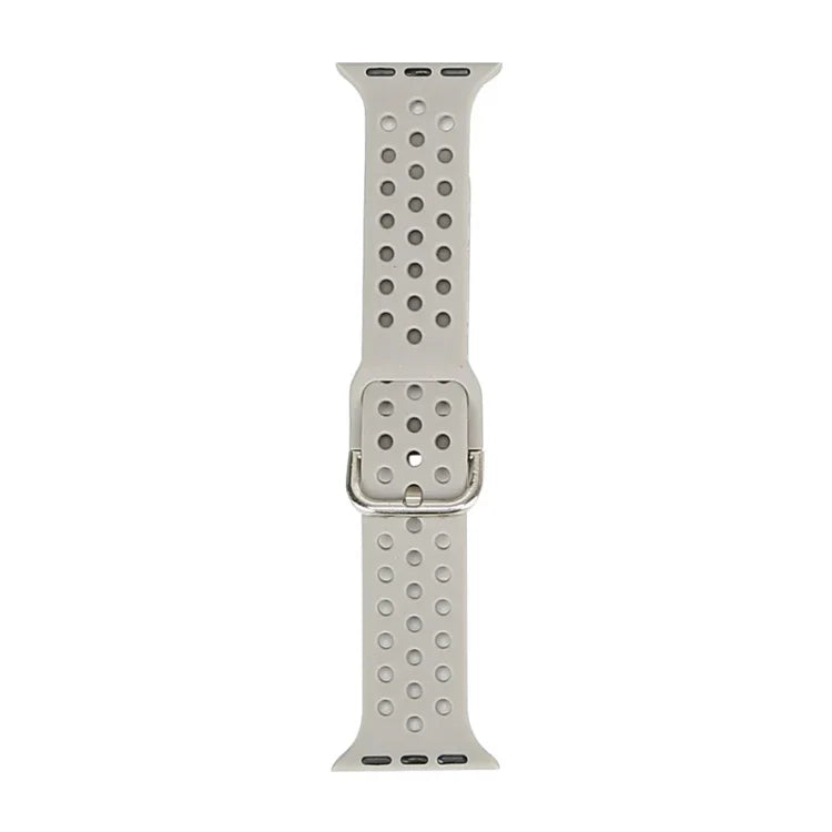 Dây đồng hồ silicone thay thế cho Apple Watch Series, 7 41mm / 6 & SE & 5 & 4 40mm / 3 & 2 & 1 38mm