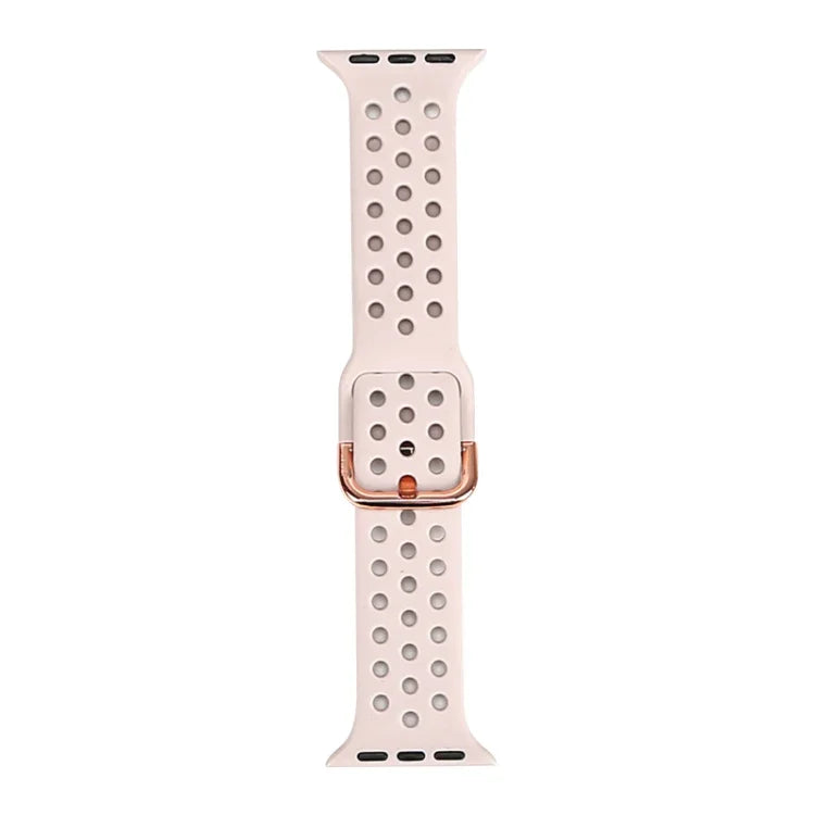 Dây đồng hồ silicone thay thế cho Apple Watch Series, 7 41mm / 6 & SE & 5 & 4 40mm / 3 & 2 & 1 38mm