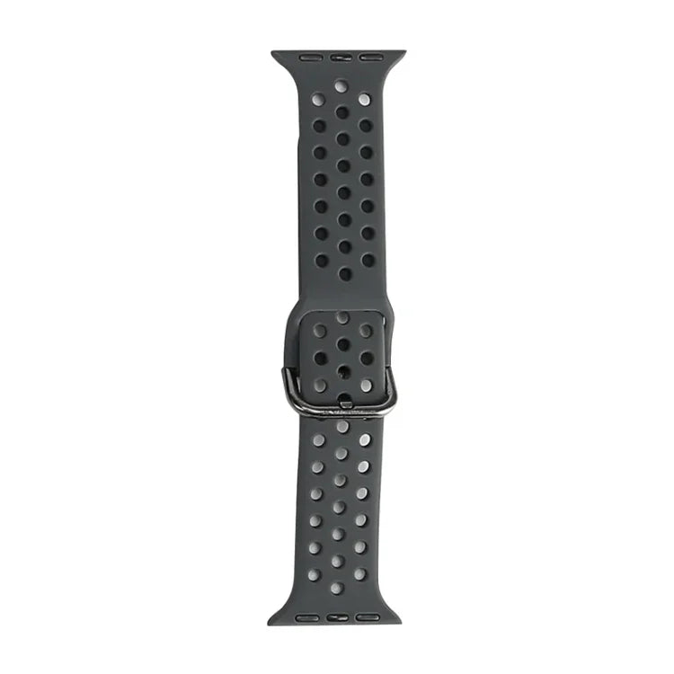 Dây đồng hồ silicone thay thế cho Apple Watch Series, 7 41mm / 6 & SE & 5 & 4 40mm / 3 & 2 & 1 38mm