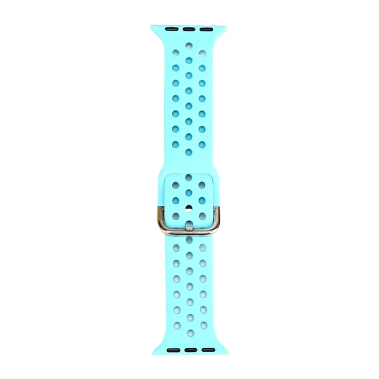 Dây đồng hồ silicone thay thế cho Apple Watch Series, 7 41mm / 6 & SE & 5 & 4 40mm / 3 & 2 & 1 38mm