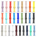 Dây đồng hồ silicone thay thế cho Apple Watch Series, 7 41mm / 6 & SE & 5 & 4 40mm / 3 & 2 & 1 38mm