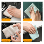 Khăn lau vảy cá không để lại vết và dễ khô, khăn lau nhà bếp, giao màu ngẫu nhiên, 5 cái, 10 cái, 20 cái