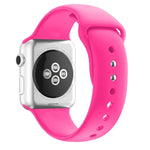 Dây đồng hồ silicone thay thế hai đinh cho Apple Watch Series, 7 45mm / 6 & SE & 5 & 4 44mm / 3 & 2 & 1 42mm, 7 41mm / 6 & SE & 5 & 4 40mm / 3 & 2 & 1 38mm