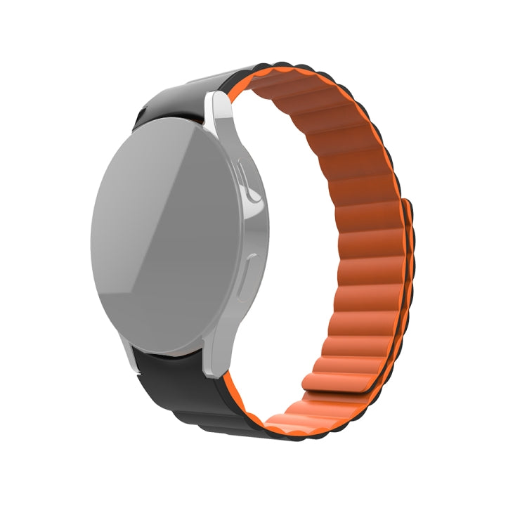 Dây đồng hồ thay thế bằng silicone có nam châm, dành cho Samsung Galaxy Watch4 40mm / 44mm