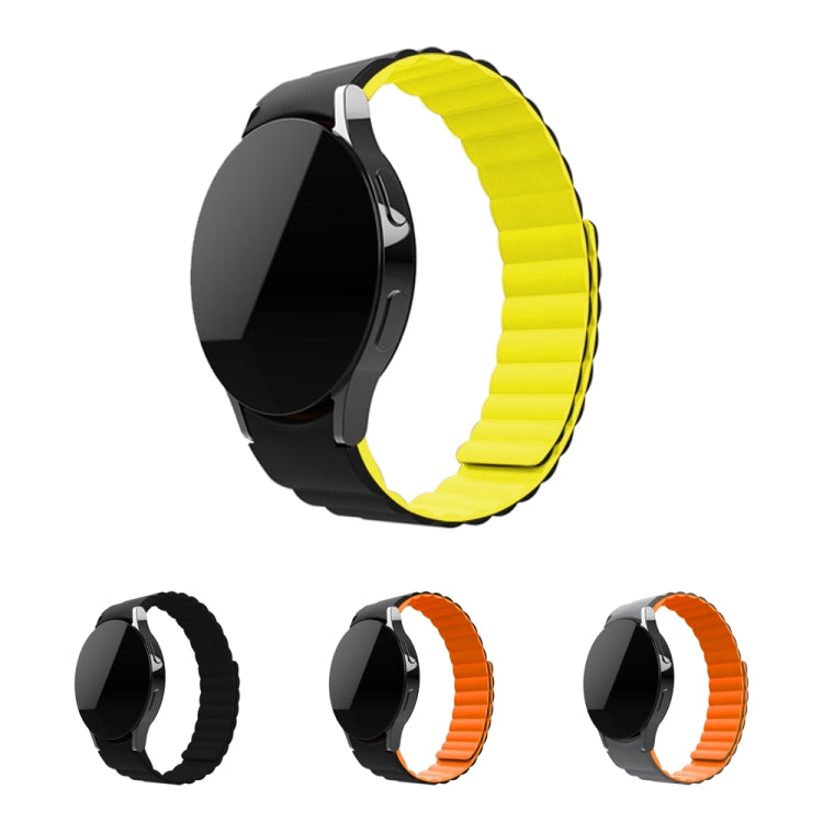Dây đồng hồ thay thế bằng silicone có nam châm, dành cho Samsung Galaxy Watch4 40mm / 44mm