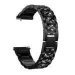 Dây đeo thép kim cương ba hạt thay thế, cho Samsung Galaxy Watch Active2