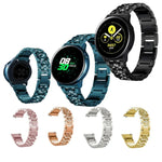 Dây đeo thép kim cương ba hạt thay thế, cho Samsung Galaxy Watch Active2
