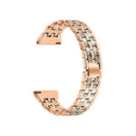 Dây đeo thép kim cương hai hàng cho đồng hồ thông minh Samsung, 22mm