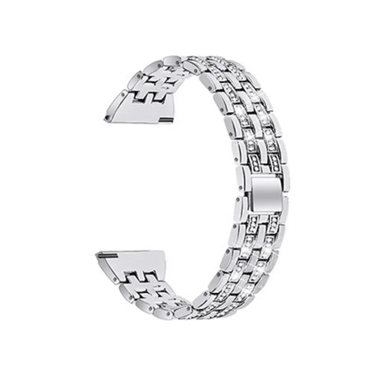 Dây đeo thép kim cương hai hàng cho đồng hồ thông minh Samsung, 22mm